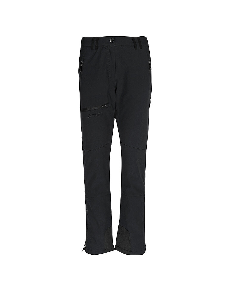 MAIER SPORTS Damen Wanderhose Adakit  mit Schneefang schwarz | 36